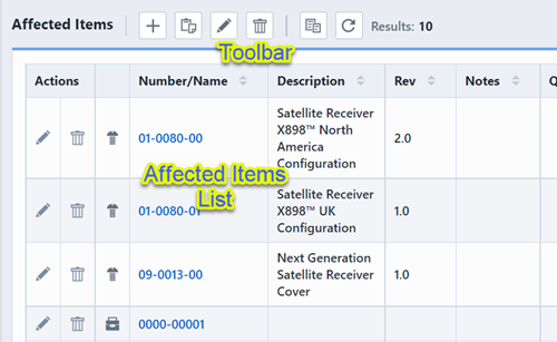 Affected Items | Empower Help