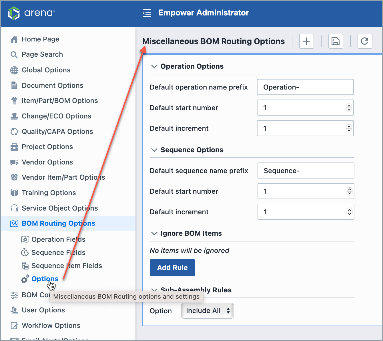 bom routing number