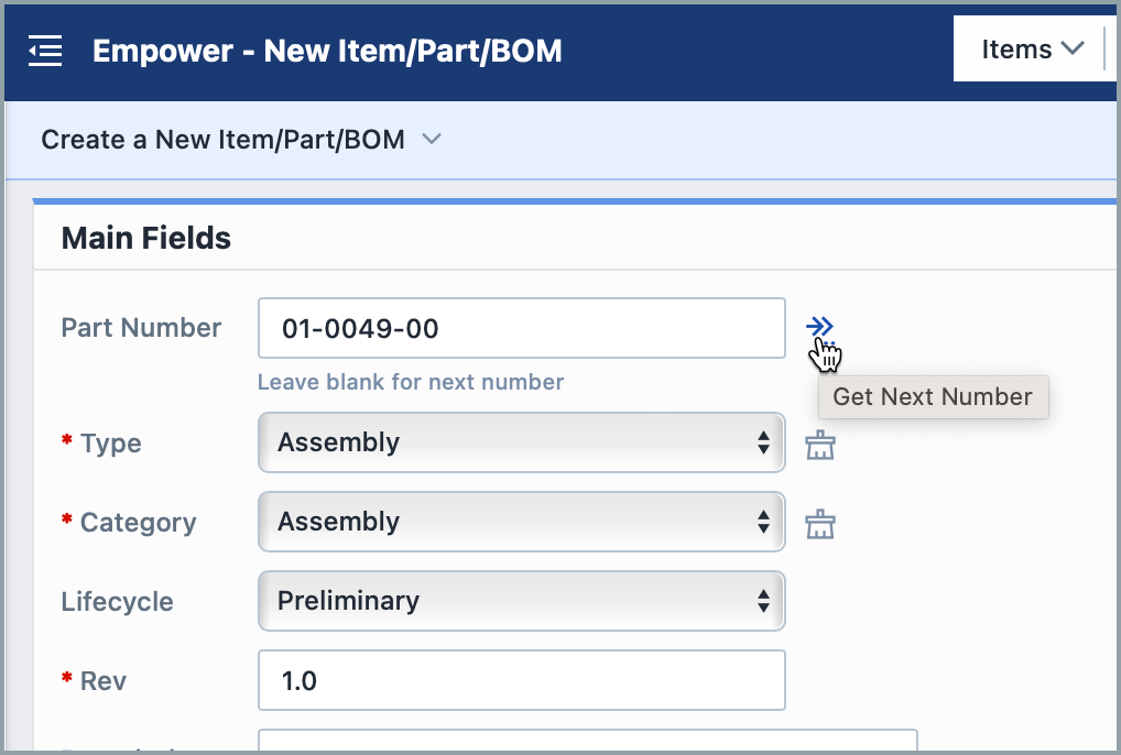 Auto Numbers Empower Help