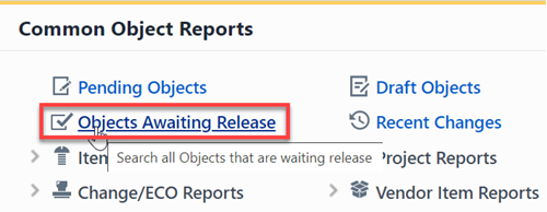 Objects Awaiting Release | Empower Help