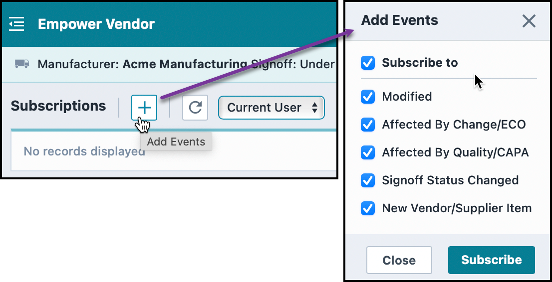 Subscriptions to Vendors | Empower Help