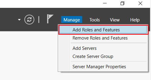 add roles and features