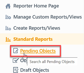 Pending Objects | Empower Help