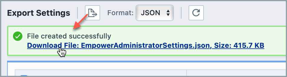 Settings | Empower Help