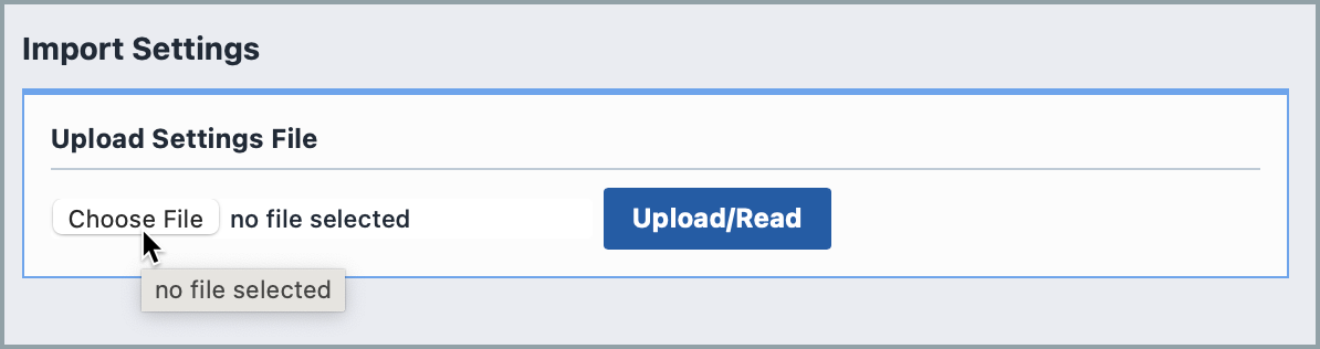 Settings | Empower Help