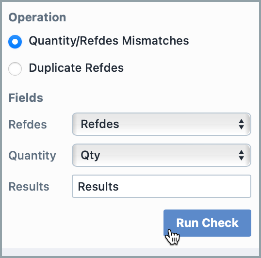 Refdes Definition Advanced Actions | Empower Help