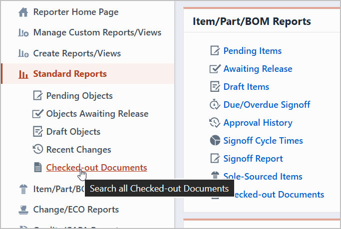 Checked-out Documents | Empower Help