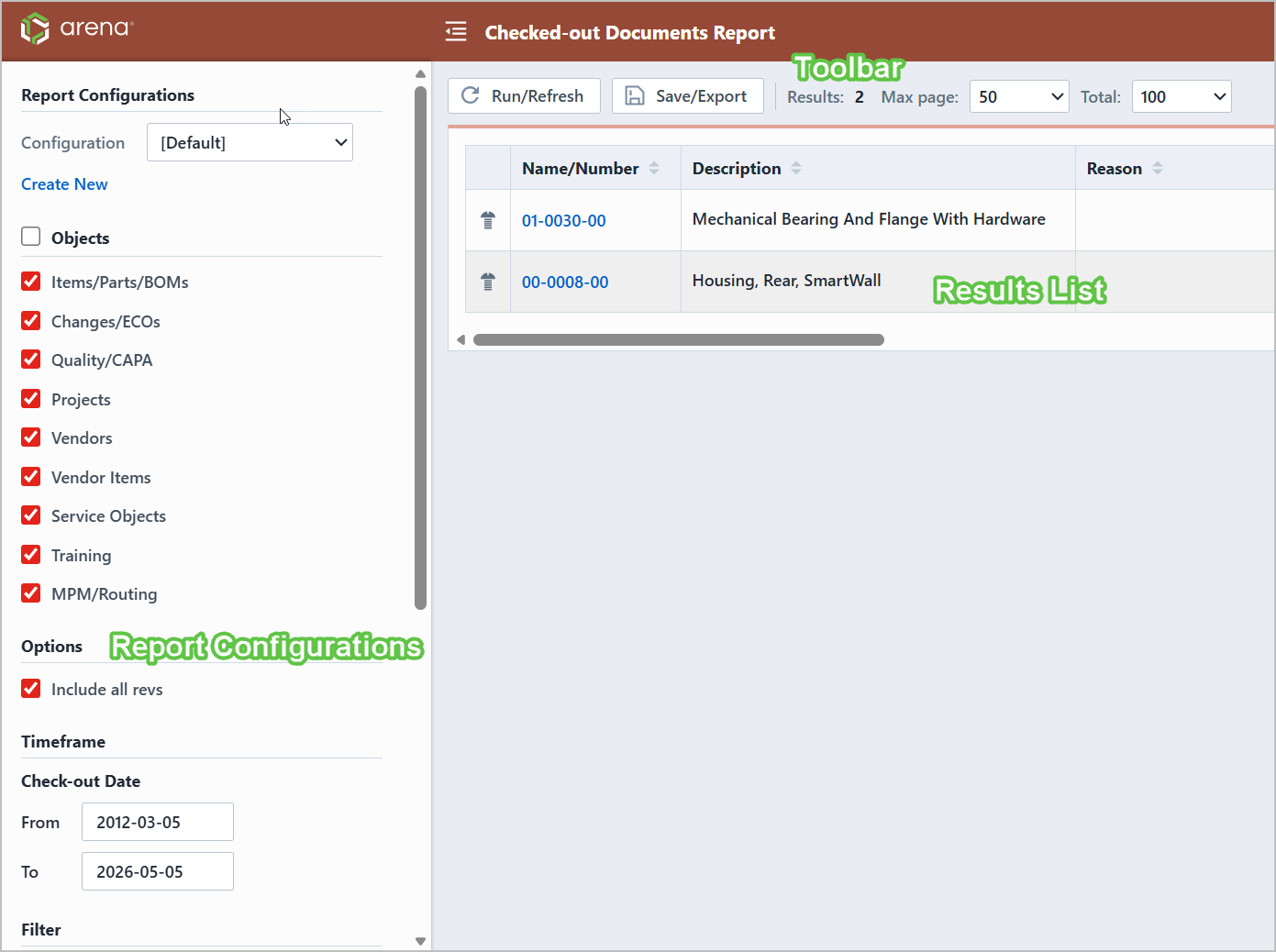 Checked-out Documents | Empower Help